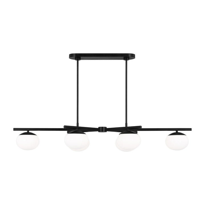 Visual Comfort Studio Six Light Linear Chandelier