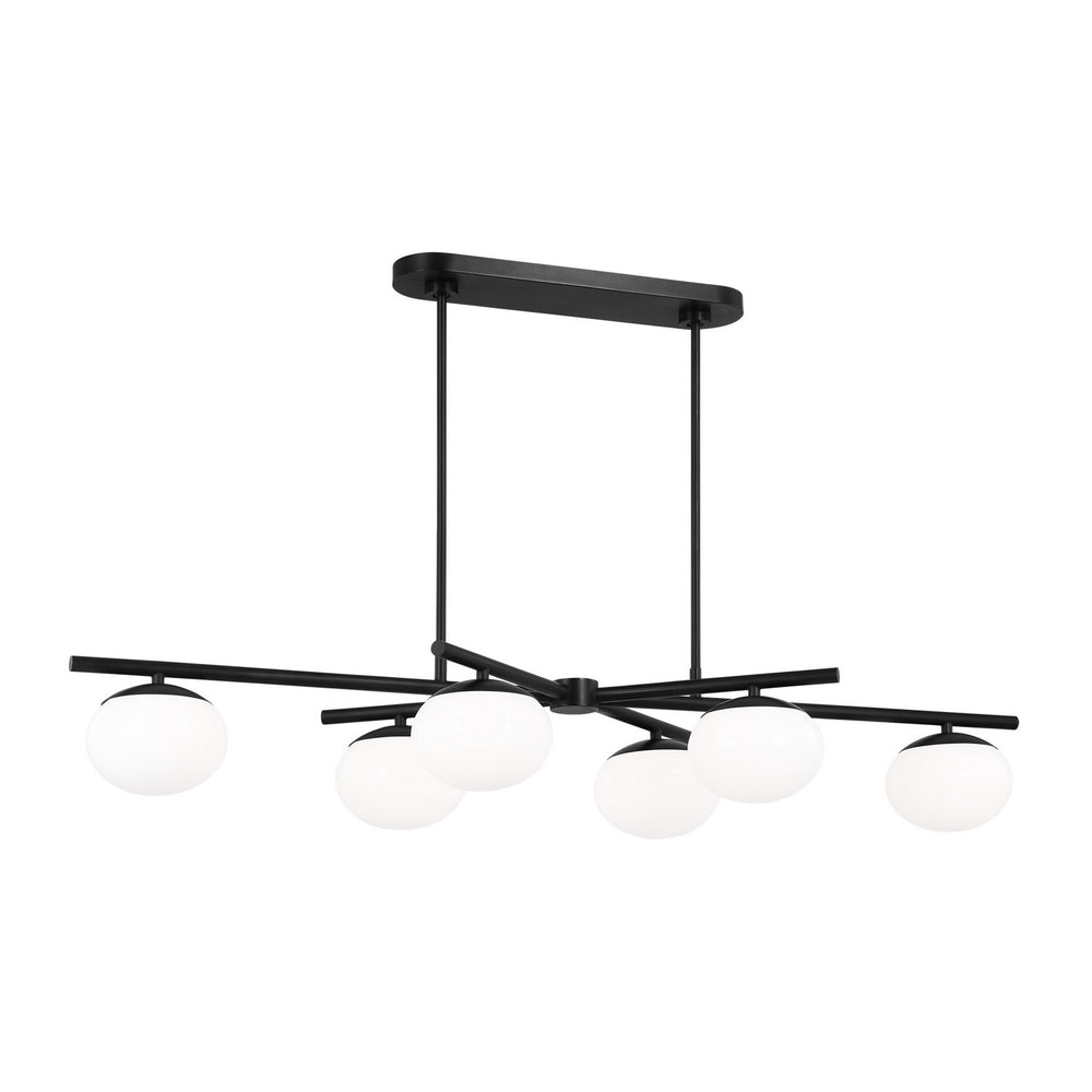 Visual Comfort StudioLuneSix Light Linear Chandelier