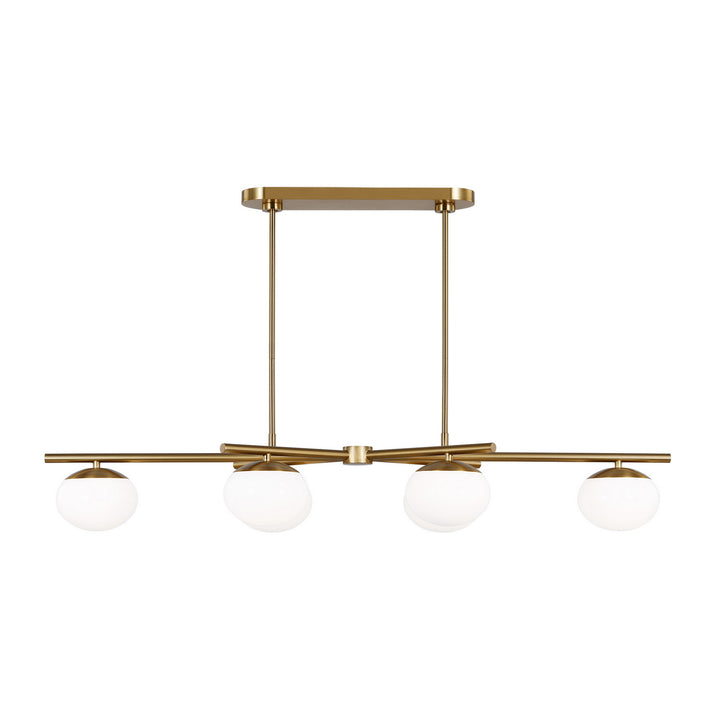 Visual Comfort StudioLuneSix Light Linear Chandelier