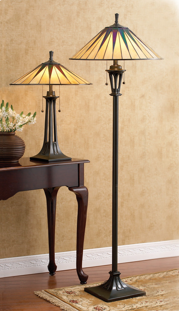 Quoizel Two Light Floor Lamp