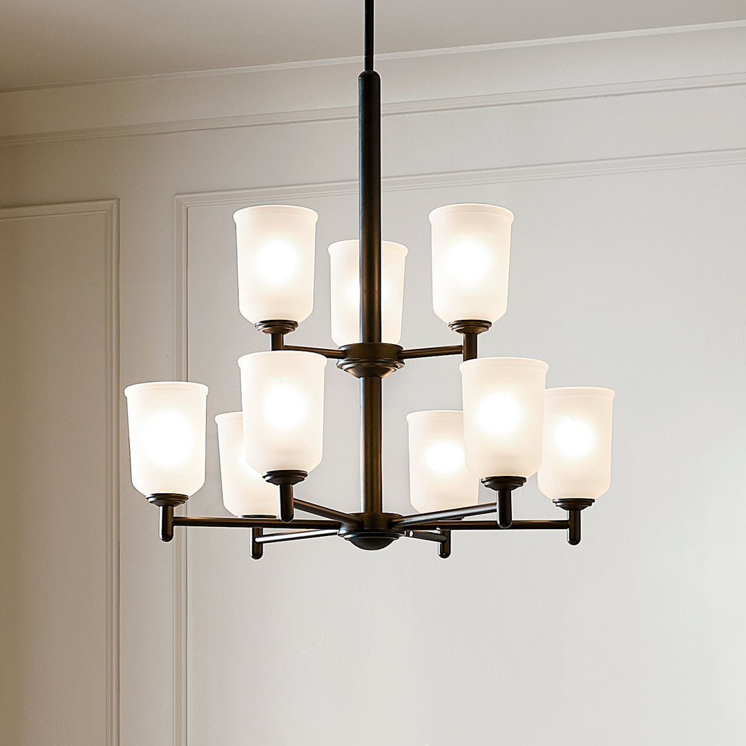 Kichler Nine Light Chandelier