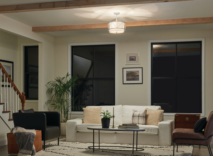 Kichler Three Light Pendant/Semi Flush