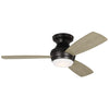 Visual Comfort Fan Ikon | Ceiling Fan with 20W Array & Handheld Remote, Dimmer and Manual Reverse