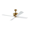 Visual Comfort Fan Subway | Outdoor Ceiling Fan & Handheld Remote, 6-speed, Reverse