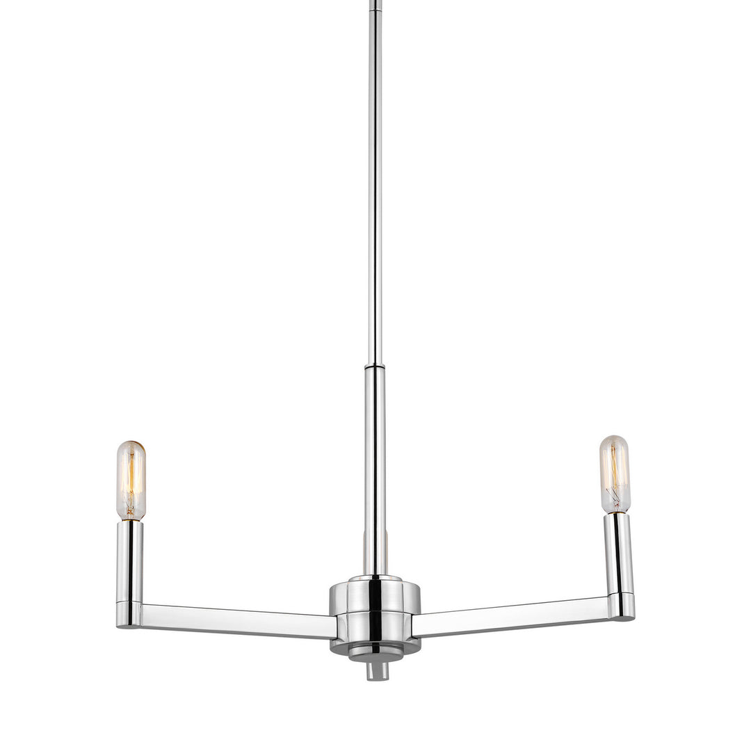 Visual Comfort Studio Three Light Chandelier