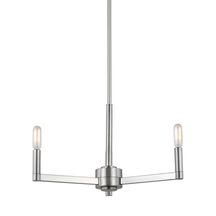 Visual Comfort Studio Three Light Chandelier