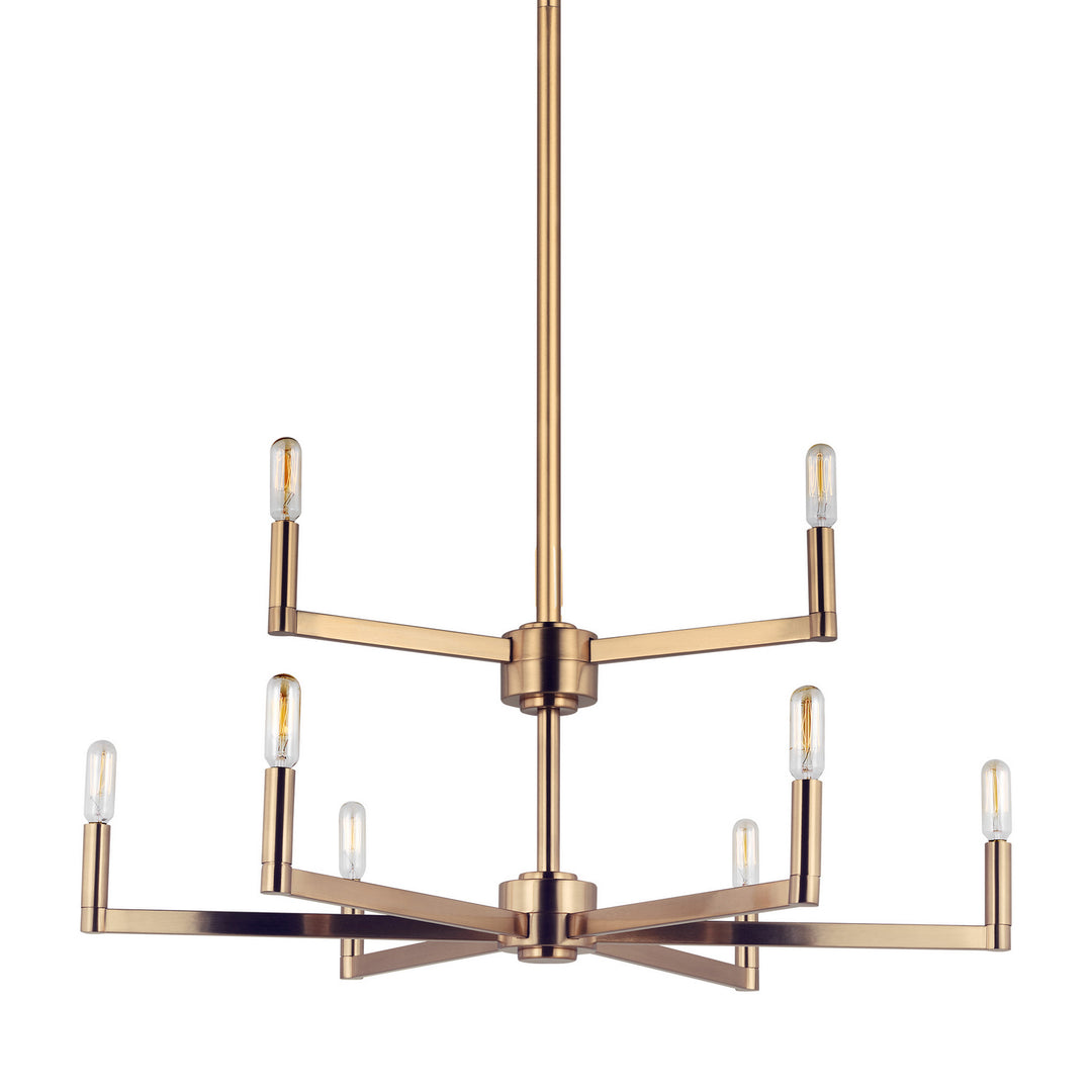 Visual Comfort Studio Nine Light Chandelier