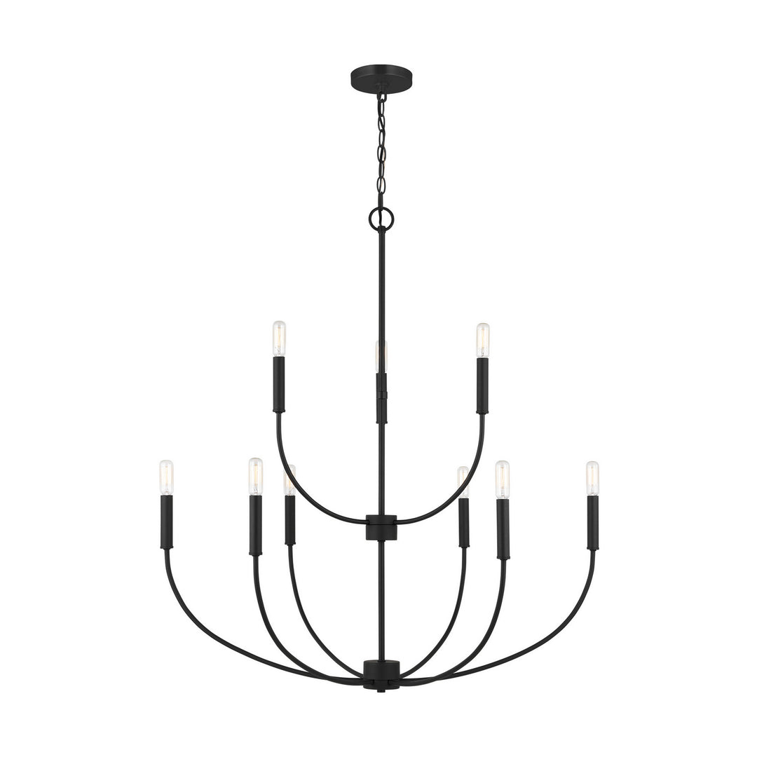 Visual Comfort Studio Nine Light Chandelier