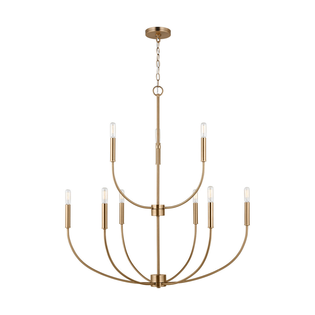 Visual Comfort Studio Nine Light Chandelier