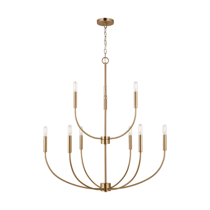 Visual Comfort Studio Nine Light Chandelier