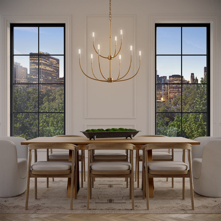 Visual Comfort Studio Nine Light Chandelier