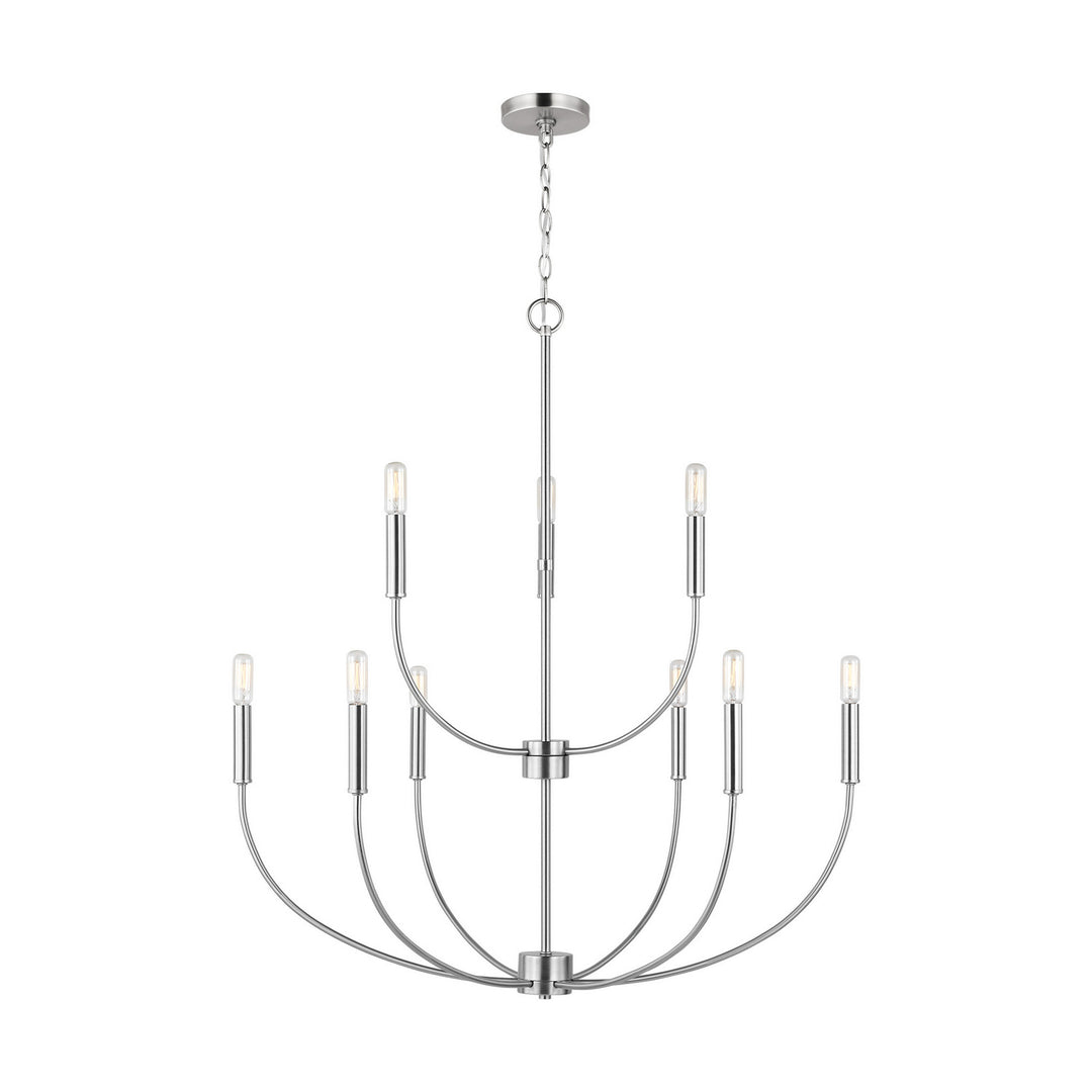 Visual Comfort Studio Nine Light Chandelier