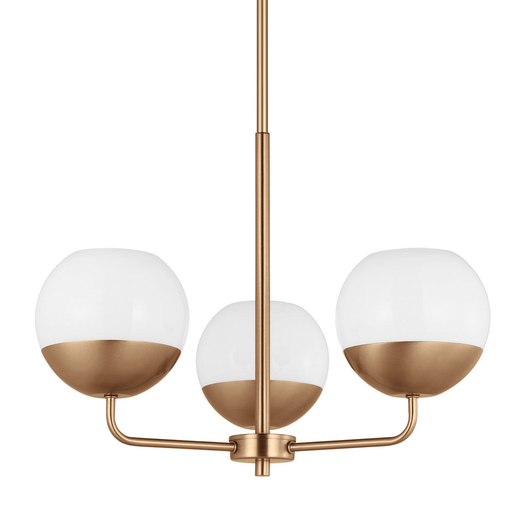 Visual Comfort Studio Three Light Chandelier