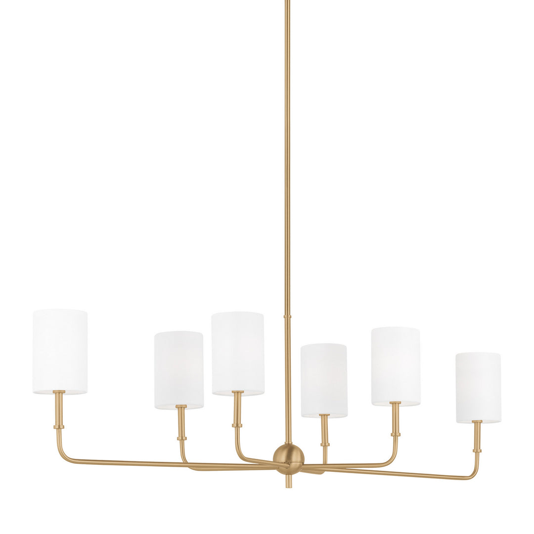 Visual Comfort Studio Six Light Chandelier