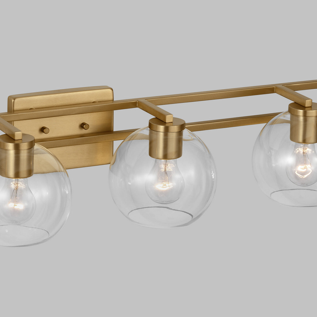 Visual Comfort Studio Four Light Bath Vanity