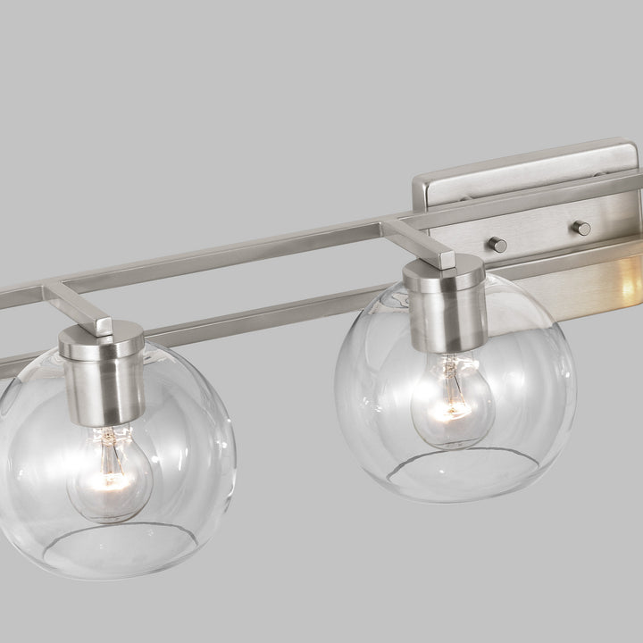 Visual Comfort Studio Four Light Bath Vanity