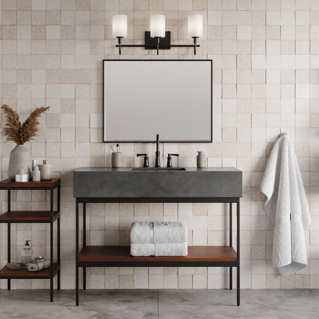Visual Comfort Studio Three Light Bath Vanity