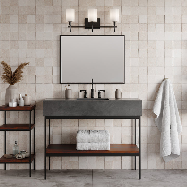 Visual Comfort Studio Three Light Bath Vanity