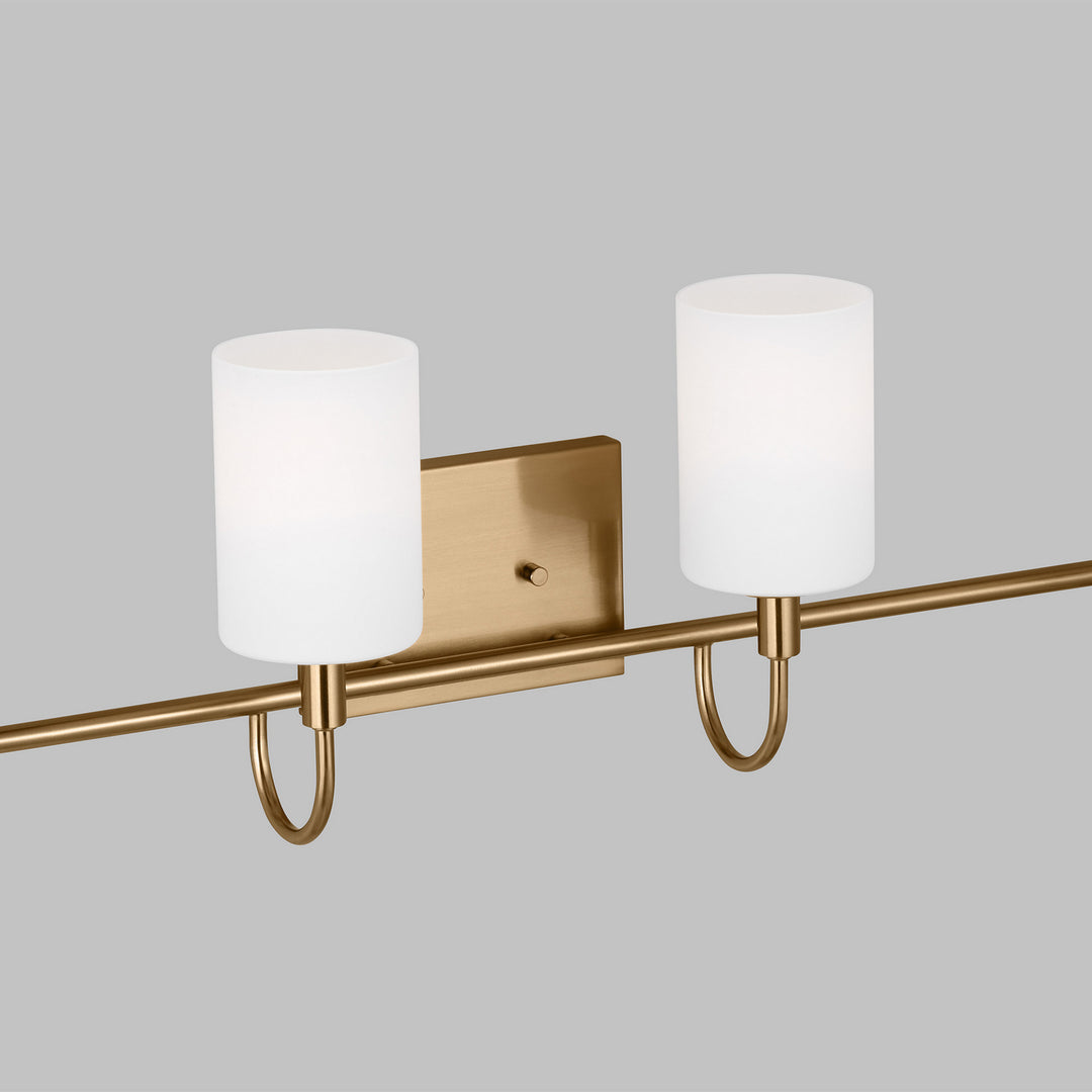 Visual Comfort Studio Four Light Bath Vanity