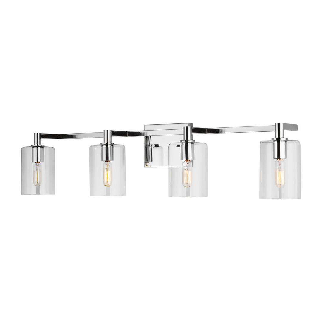 Visual Comfort Studio Four Light Bath Vanity