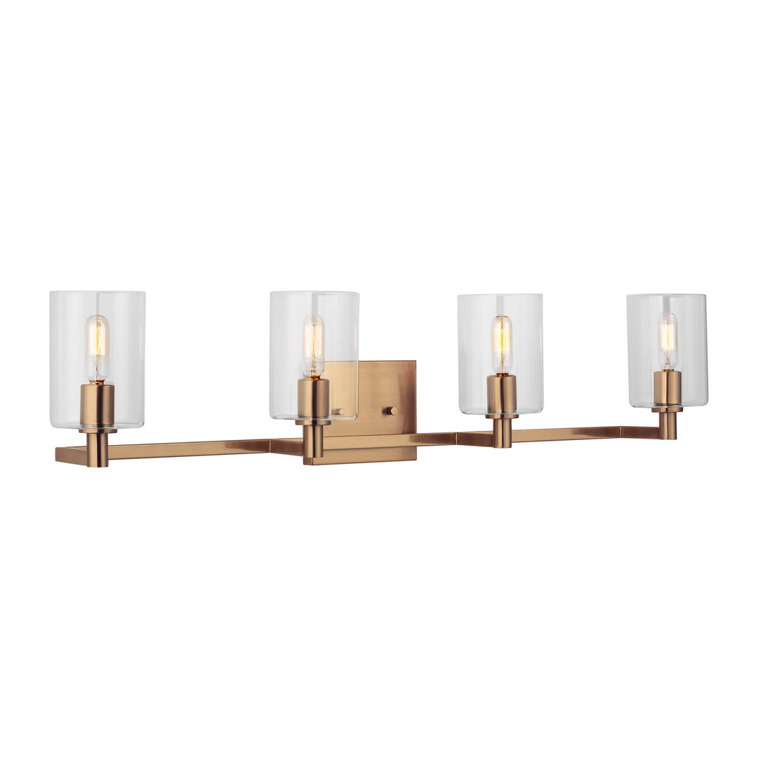 Visual Comfort Studio Four Light Bath Vanity