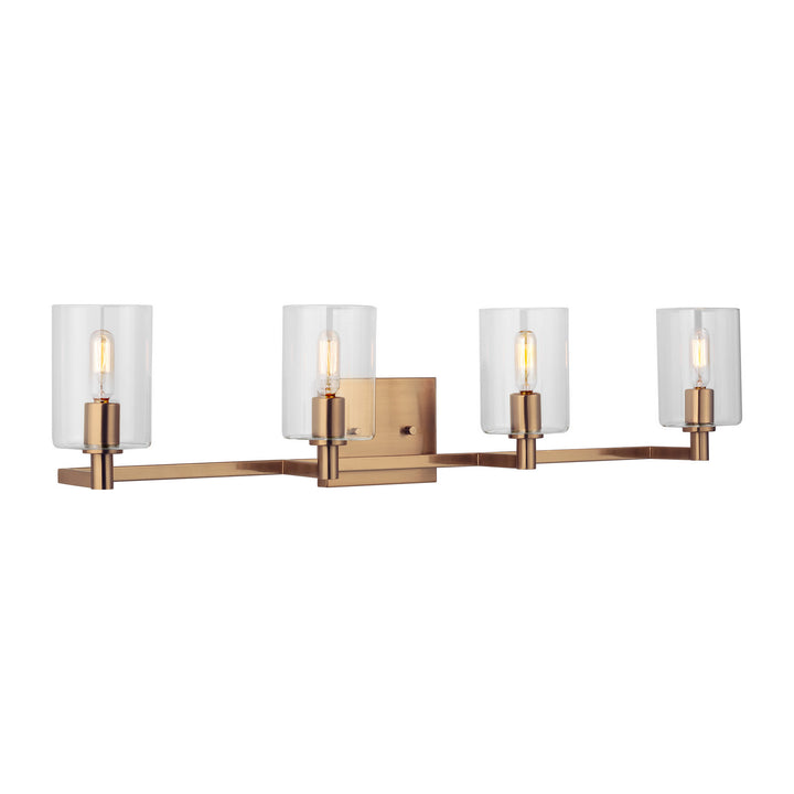 Visual Comfort Studio Four Light Bath Vanity
