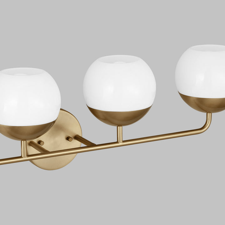 Visual Comfort Studio Four Light Bath Vanity