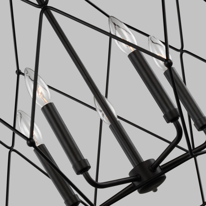 Visual Comfort Studio Five Light Pendant