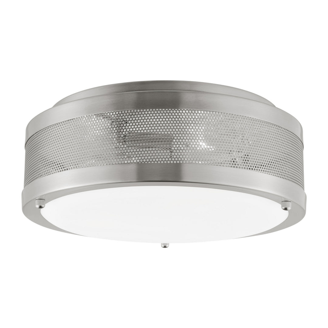 Visual Comfort Studio Three Light Flush Mount