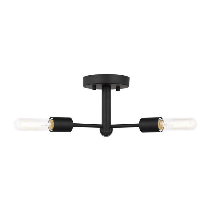 Visual Comfort StudioAxisThree Light Semi-Flush Mount