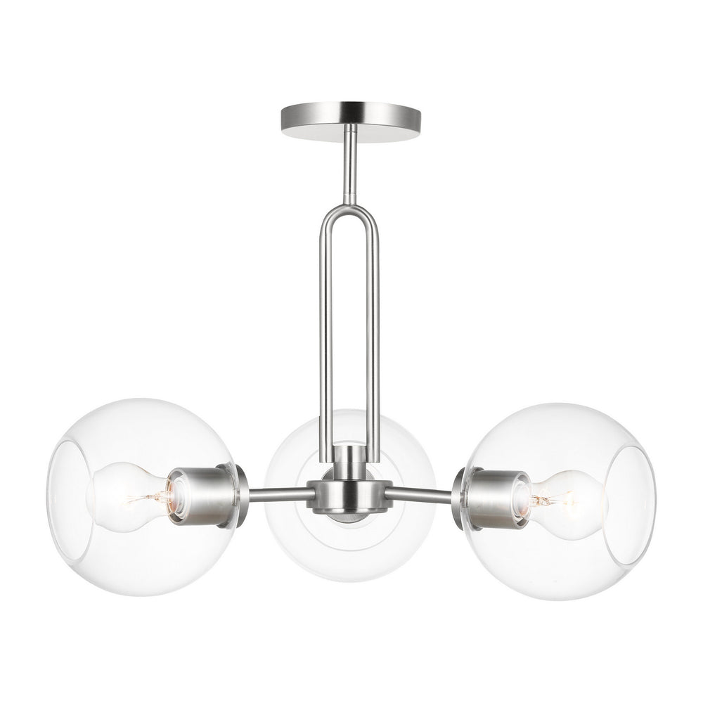 Visual Comfort StudioCodynThree Light Semi-Flush Mount