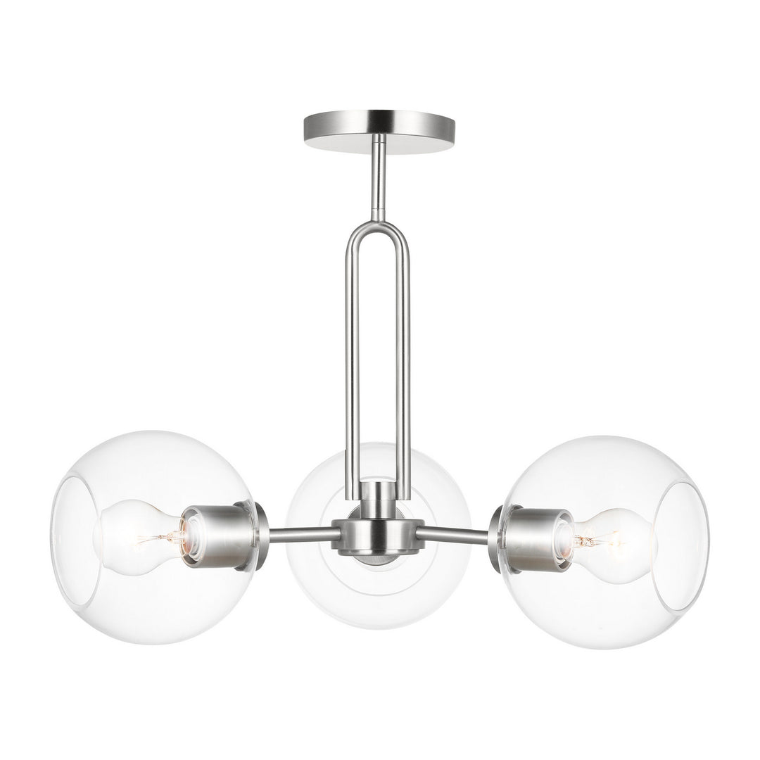 Visual Comfort StudioCodynThree Light Semi-Flush Mount