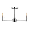 Visual Comfort Studio Fullton | Semi-Flush Mts. at 60W & 3.5W