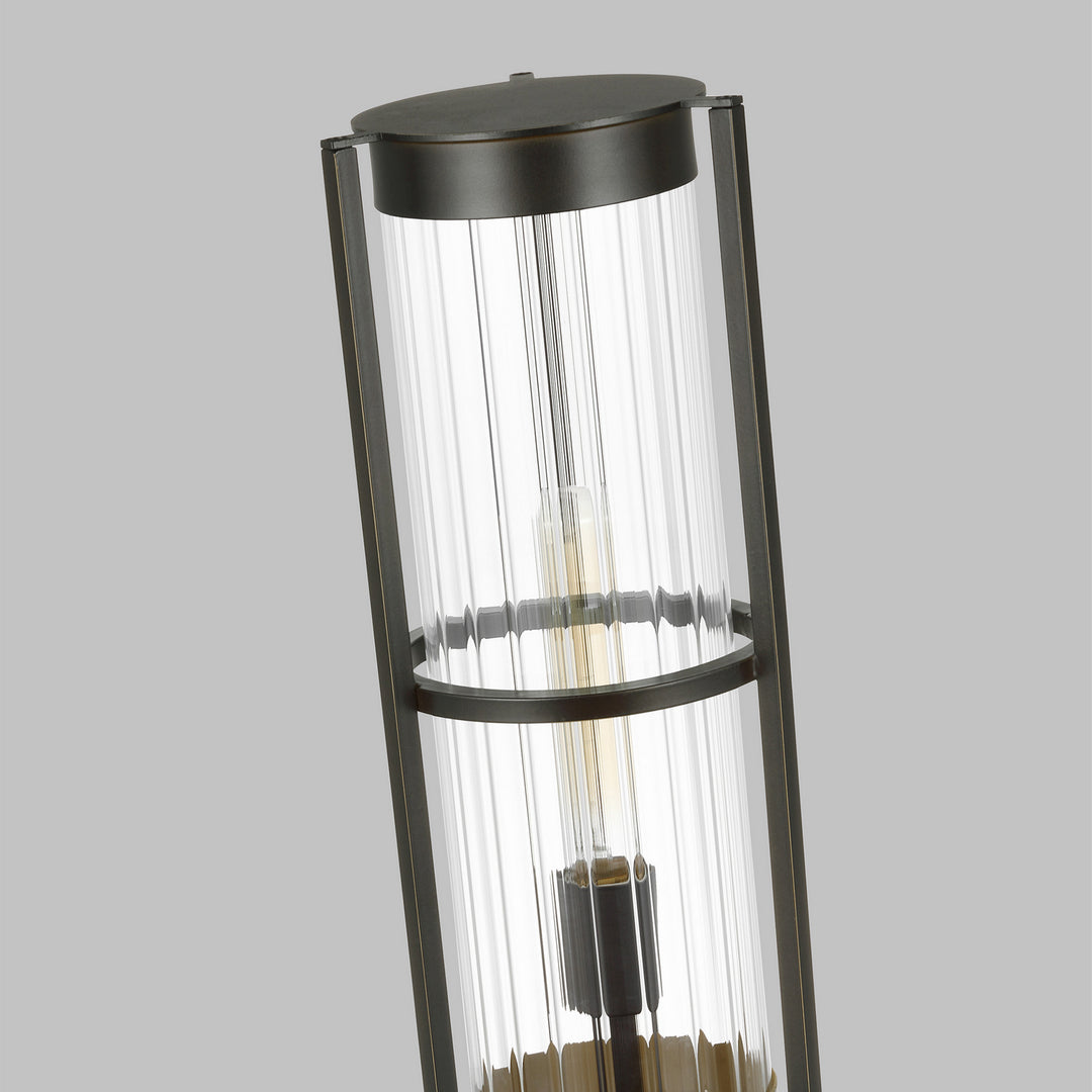 Visual Comfort Studio One Light Outdoor Post Lantern