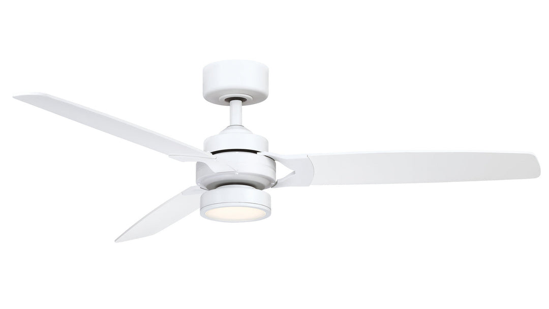 Amped 52" Ceiling Fan in Matte White