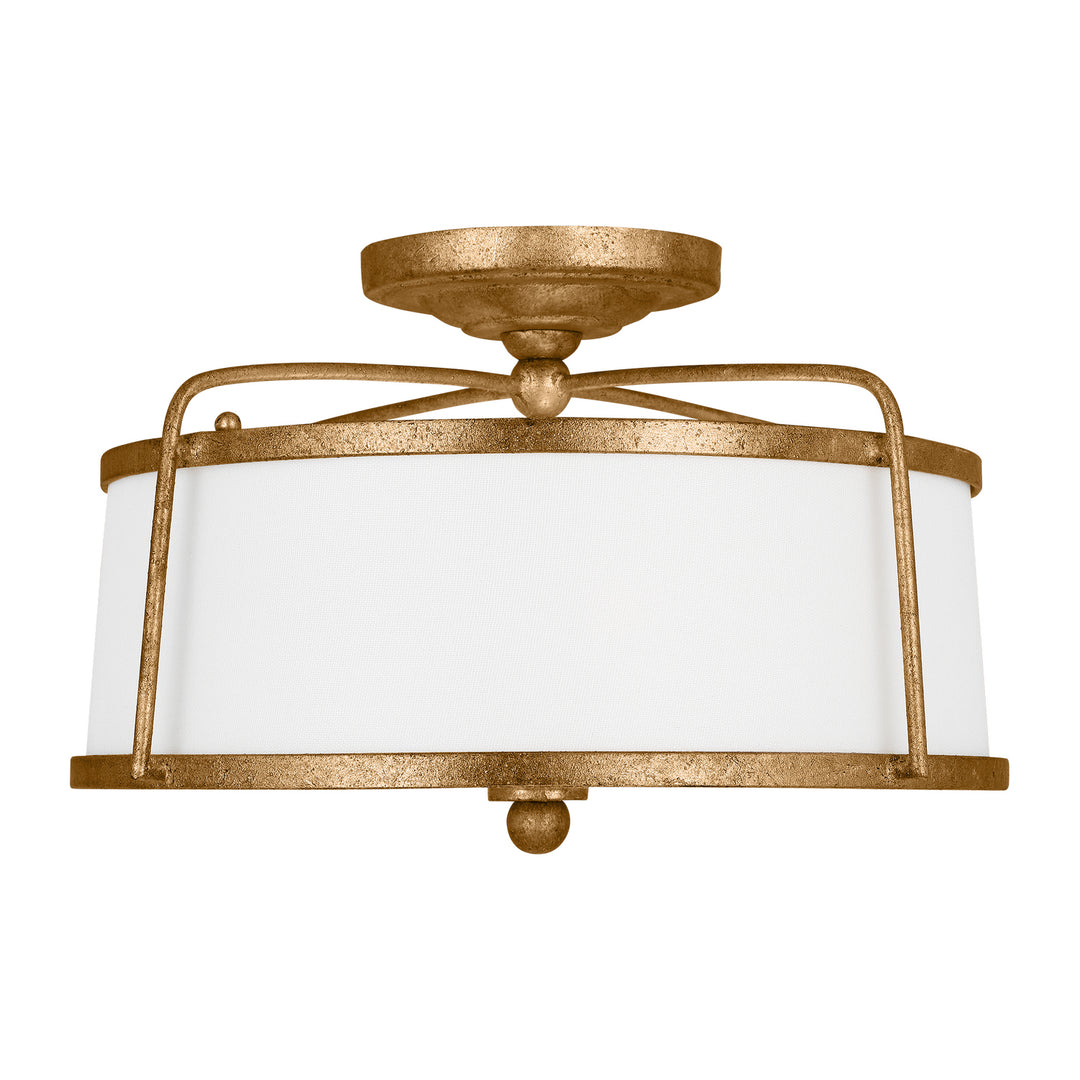 Visual Comfort StudioStoningtonTwo Light Semi-Flush Mount