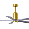 Matthews Fan Company Patricia-5 52" Damp-Rated Ceiling Fan