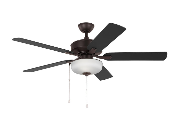 Generation Lighting Linden 52'' Outdoor Pull Chain Ceiling Fan with 9W LED