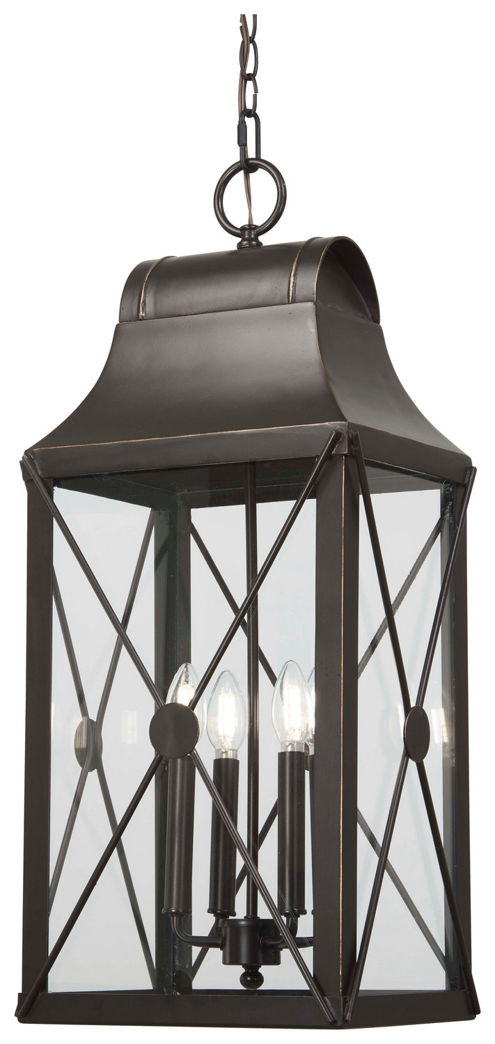 Minka-Lavery Four Light Outdoor Chain Hung