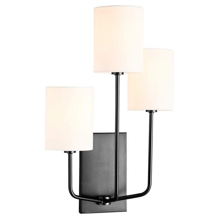 Quorum Three Light Wall Mount