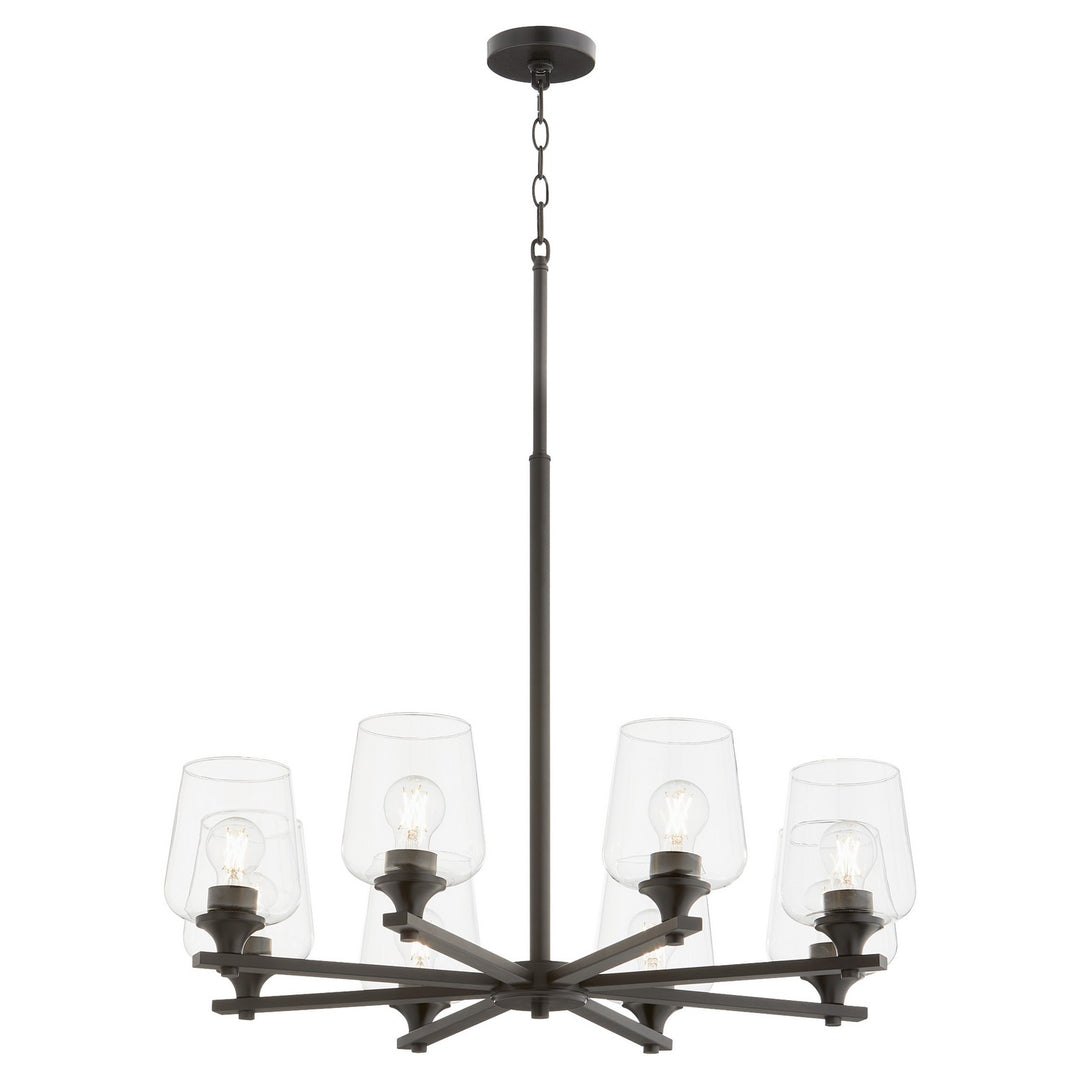 Quorum Eight Light Chandelier