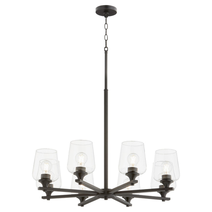 Quorum Eight Light Chandelier