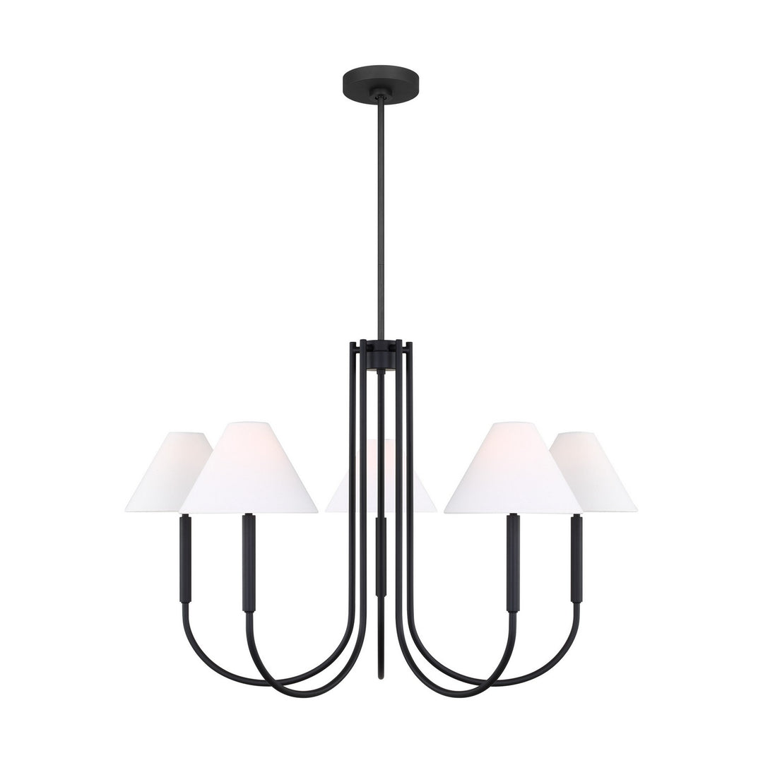Visual Comfort StudioPorteauSix Light Chandelier