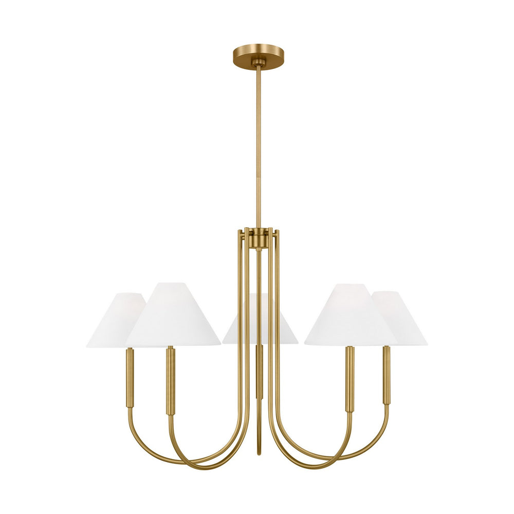 Visual Comfort StudioPorteauSix Light Chandelier
