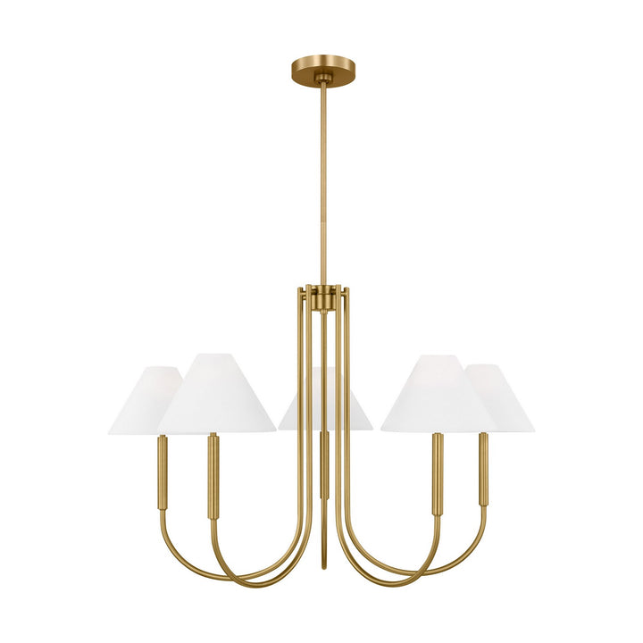Visual Comfort StudioPorteauSix Light Chandelier