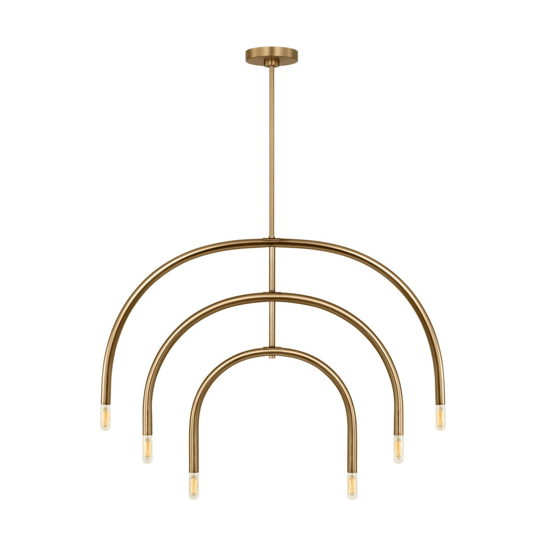 Visual Comfort StudioHaddenSix Light Chandelier