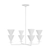 Visual Comfort Studio Cornet | Large Chandeliers at 60W
