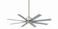 Pewter, Nickel, Silver Base with 8 Brushed Nickel Wet Blades. / 52.00