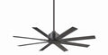 Black Base with 8 Smoked Iron Blades. / 52.00