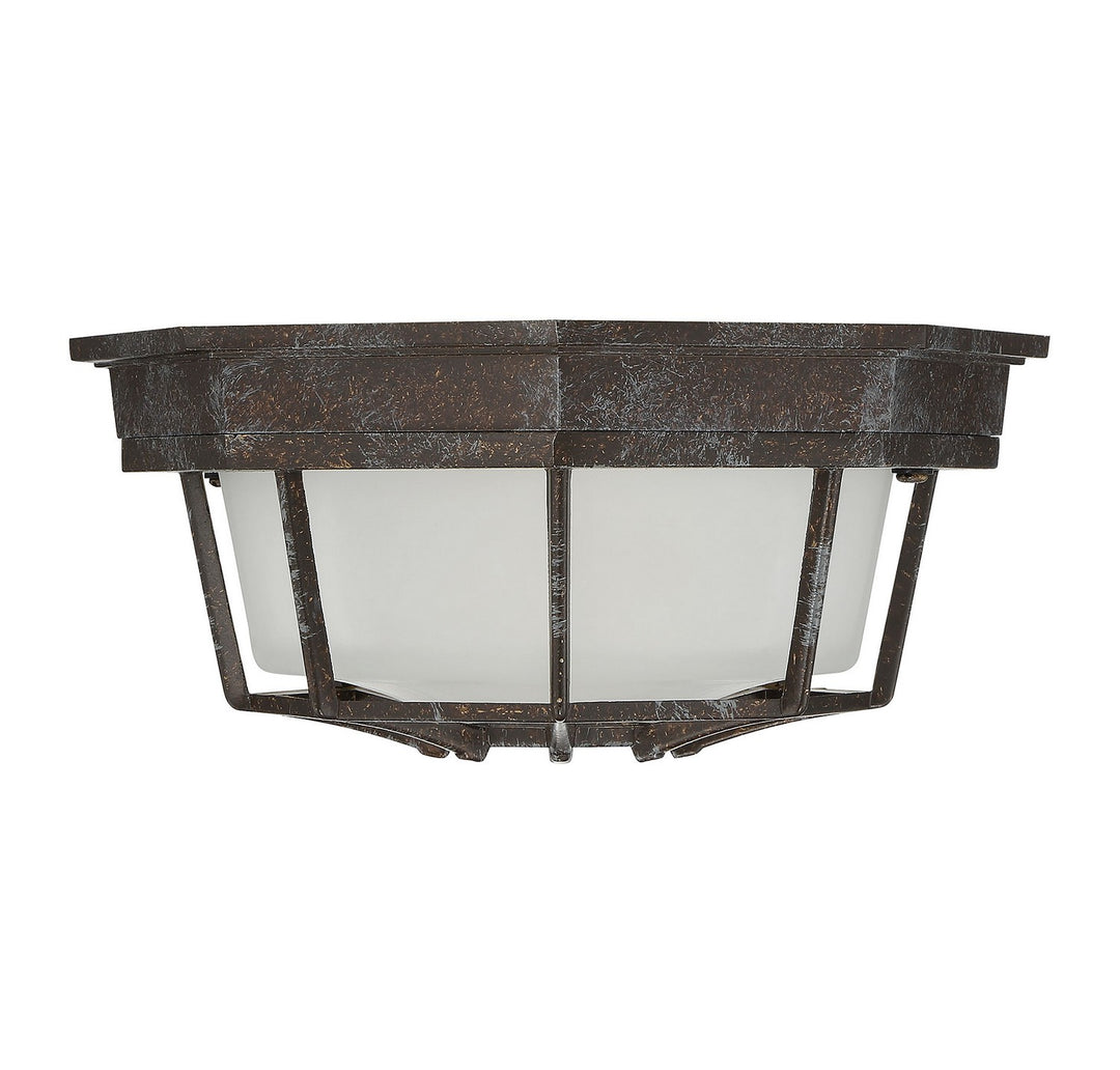 Savoy House Exterior Collections One Light Flush Mount